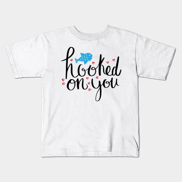 Hooked Kids T-Shirt by wolulas